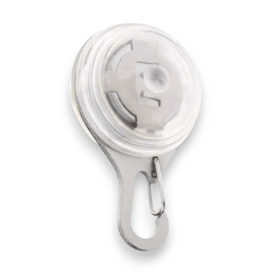 LED Collare Per Cani Con Luce Lampeggiante Di Sicurezza Trasparente - Immagine 2 di 3