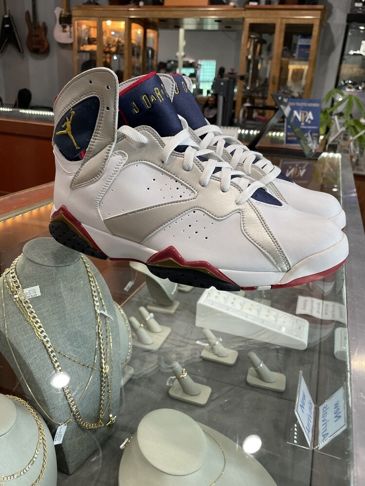 NIKE JORDAN 7 RETRO (OLYMPIC) (2004) 11.5 US 304775171 06-07-04 | eBay