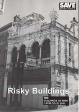 Vintage SAVE Britain's Heritage Risky Buildings The Buildings at Risk OOP
