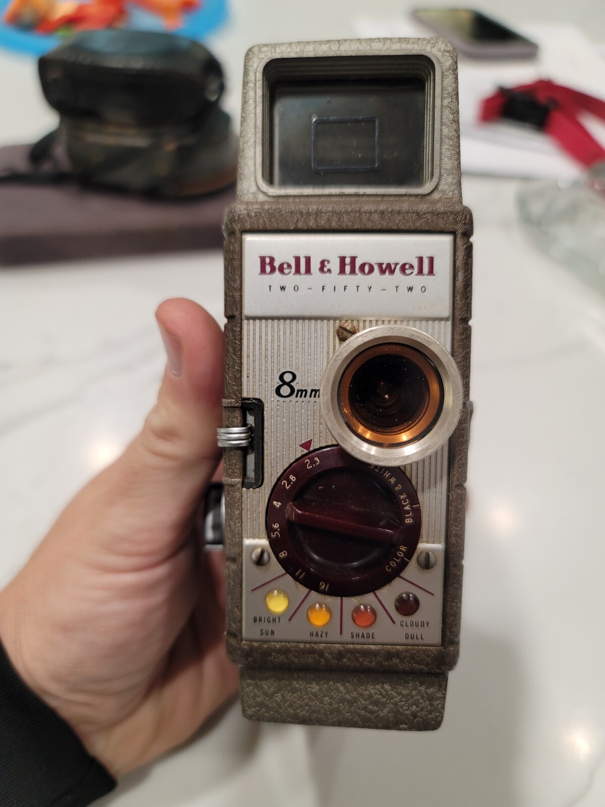 Bell Howell Two Fifty Two 252 Vintage Original 1950s 8MM Home
