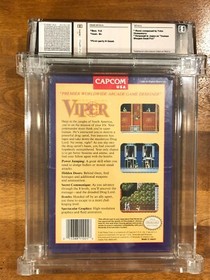 Code Name: Viper Nintendo NES Factory Sealed, GRADED WATA 9.0 / B+