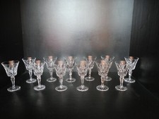 6 verres à porto Liqueur cristal taillé Saint ST Louis modèle Camargue 12,3 cm