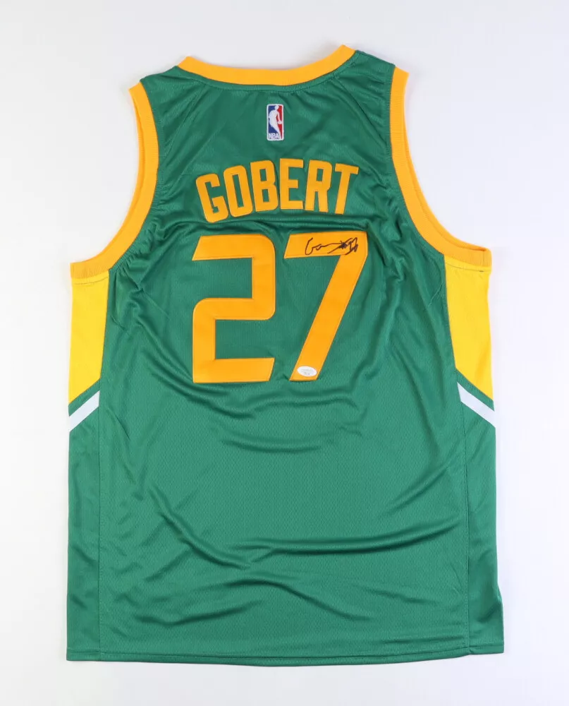 Rudy Gobert Signed Utah Jazz Jersey (JSA COA) 3xNBA All Star / 2020 Team USA