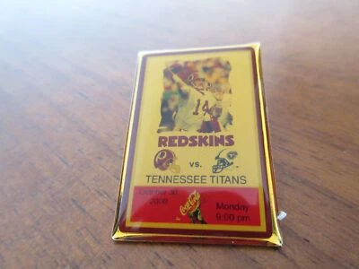 Coca-Cola Pin Redskins vs. Tennessee Titans Spieltag American Football US Sport - Bild 1 von 2