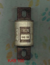 TRON KAB100 FUSE KAB 100 BUSSMANN 100 AMP 250 VOLT
