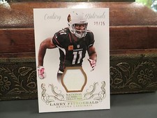 National Treasures Century Materials  Cardinals Larry Fitzgerald  20 /25 2013