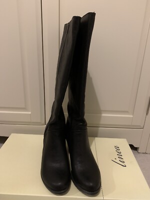 Stylish Ladies’ Knee High Boots Linea Thurman: Size 40 Brand new In Box  UK