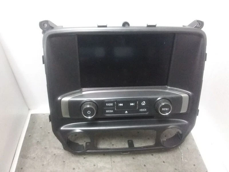 2015-2016 Chevy Silverado, GMC Sierra Radio Control Panel W/ Display Screen OEM - Image 3 of 4