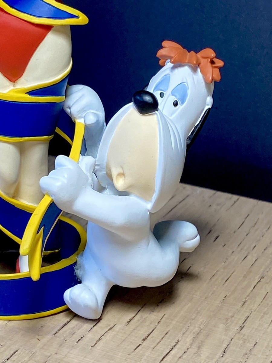 RARE DEMONS & Merveilles Tex Avery Droopy Et Rouge Statue De Fille En