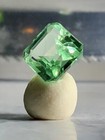 NATURAL BRILLIANT UNIQUE GEMSTONE GREEN BLUE GARNET NATURAL CRYSTAL TANZANIA!!! — photo 5