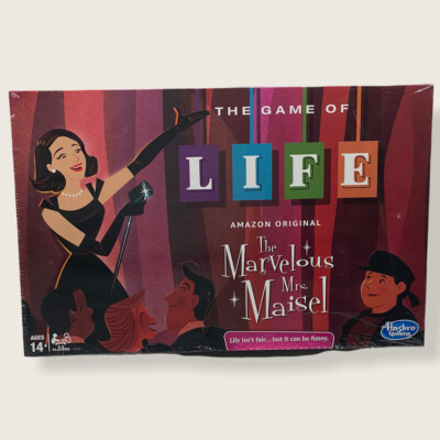 Hasbro The Game of Life: The Marvelous Mrs. Maisel Edition Board Game - NEW 