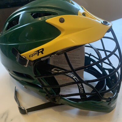 Cascade CPX-R *EGE-R W2 Lacrosse Helmet Green/ Yellow