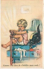 GERMAINE BOURET (illustrateur) Comme c'est dure de s'habiller toute seule! (870)