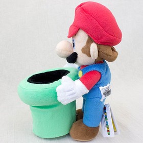 Super Mario Bros. Plush Doll Pen Stand JAPAN GAME Nintendo Famicom NES