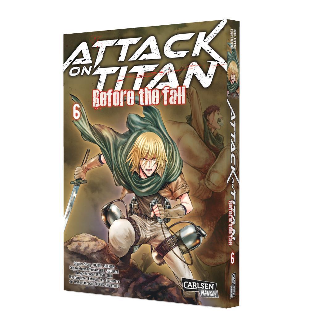 Thumbnail - Hajime Isayama / Attack On Titan - Before The Fall 69783551743756