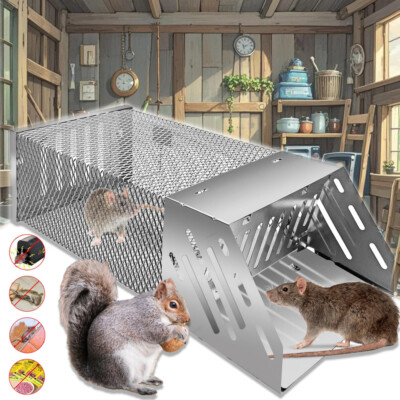 Ratten Massenfänger Alive Lebendfalle Kastenfalle Ratte Kastenfalle Rattenfalle