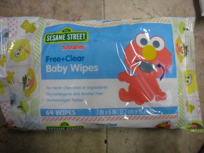 sesame street wipes