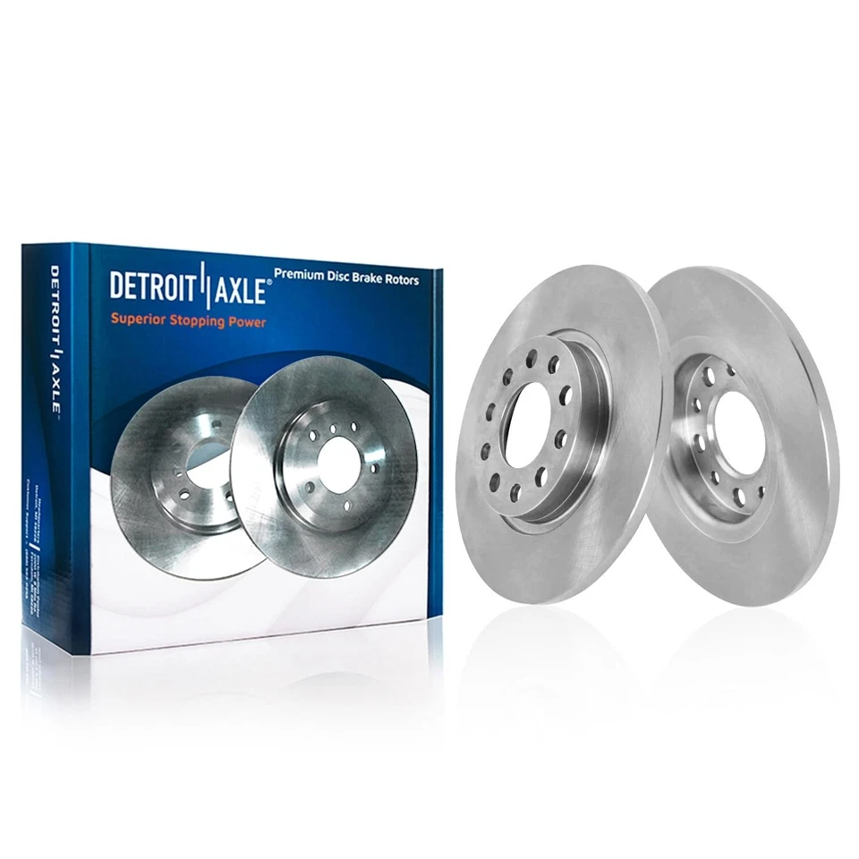 Front Rear Brake Rotors and Ceramic Brake Pads Kit for 2015 - 2017 Chrysler 200 - Image 4 of 4