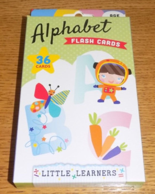 Little Learners pädagogische Lernkarten - Alphabet - frühe Jahre Ressource NEU