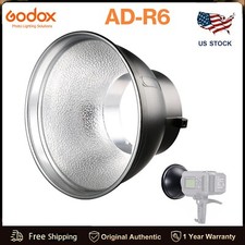 Godox AD-R6 Reflector Standard Bowens Mount for AD300Pro AD400Pro AD600Pro VL150