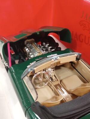 Tonka Polistil 1/16 Jaguar MK/2 Green Diecast Metal Model Car