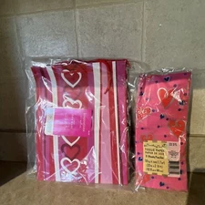 3 Hallmark Love Hearts  Gift Bags Large Assorted 9x12” + Tissue Paper Fast