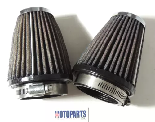 K&N Air Filters, Tapered, For Amal MK2 or Mikuni Carburetors (633RC1250)