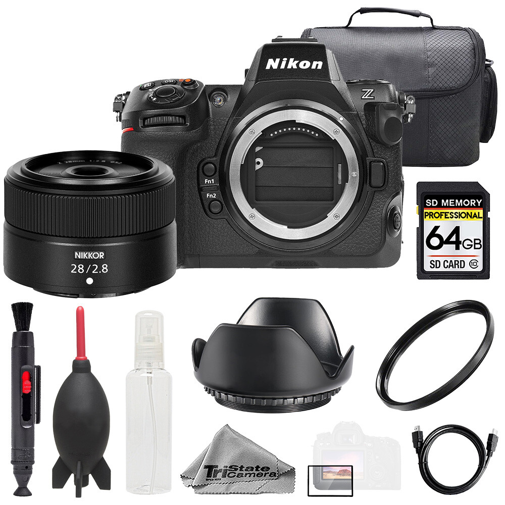 NIKKOR Z28mmF2.8 フィルター4枚セット Nikon Z8 + Z 28mm f/2.8 Lens +64GB + Bag+ UV Filter- Basic Kit | eBay