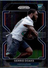 2021 Panini Prizm #426 Gerrid Doaks Miami Dolphins Rookie