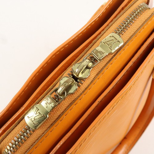 Louis Vuitton Epi Pon Neuf Hand Bag Mandarin Orange M5205H Auth Used - Picture 15 of 24