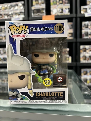 Funko Pop! Animation Black Clover - Charlotte #1155 - Chalice Collectible Exc.