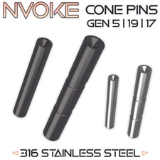 316 SS | GEN 5 | GLOCK 17 19 19x + ▽ DIMPLE PINS ◬ LIFETIME WARRANTY ▽