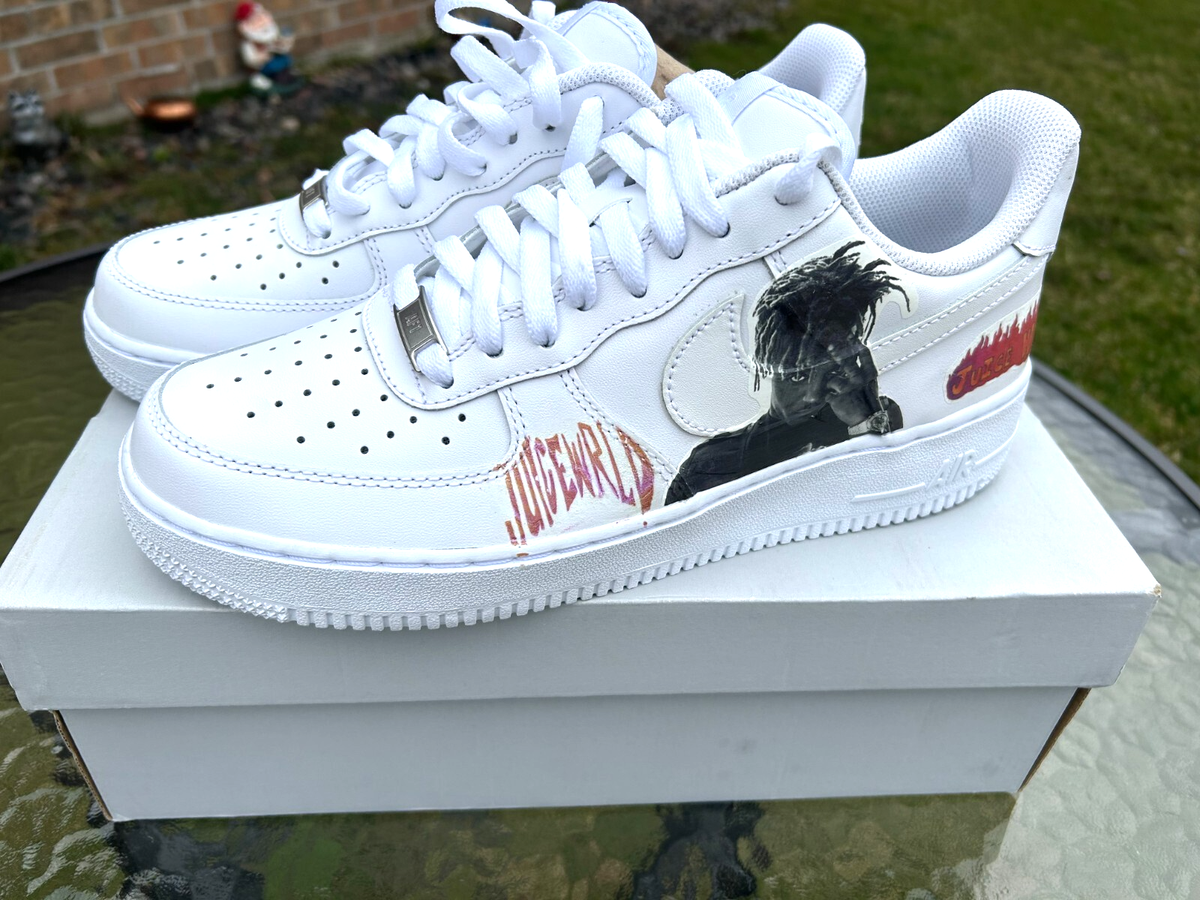 Travis Scott Juice Wrld Custom Af1 Nike Air Force Low Custom Juice
