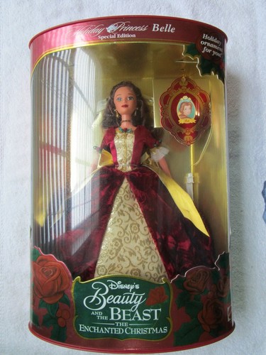 Disney Enchanted Holiday Princess Belle Doll (1997) Special Edition Factory Seal