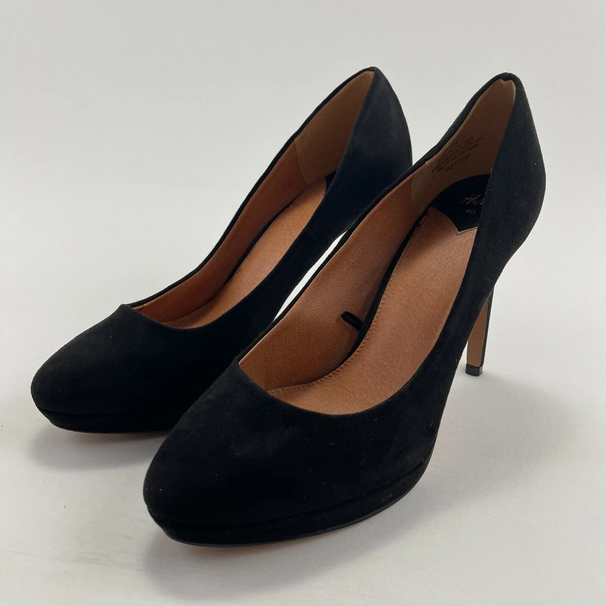 H&m black pumps cheap