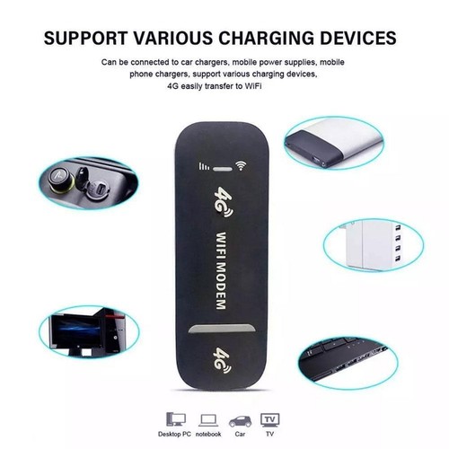 4G LTE Unlocked USB WIFI Dongle Modem Wireless Router Broadband Mobile SIM X7U6 - Photo 11/19