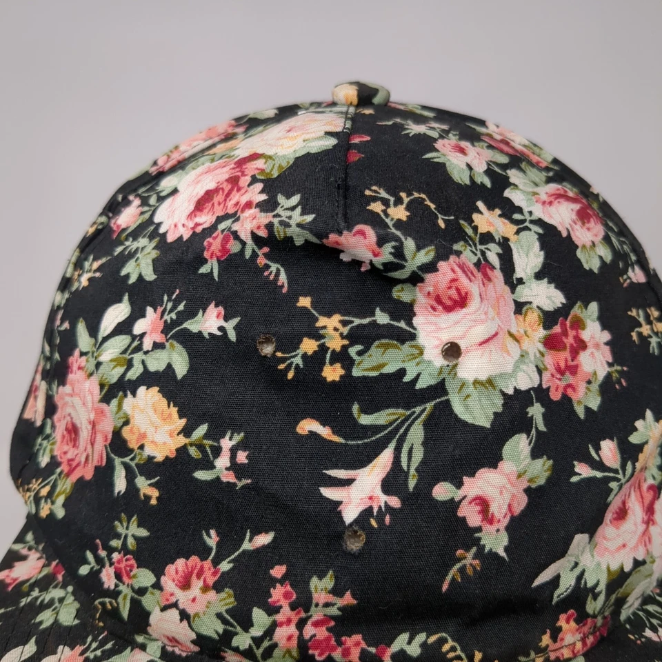 Hater Est 2012 Gorra Snapback Multicolor OS Ajustable Estampado Floral Agujeros Ventilados Foto 3 de 4