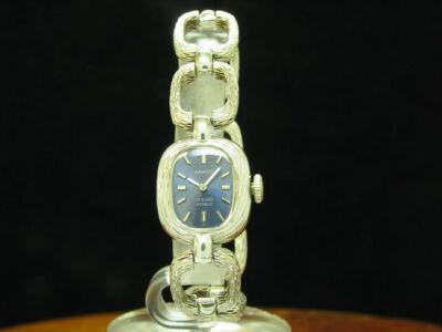 Anker 925 Sterling Silber Handaufzug Damenuhr / Kaliber Lorsa 8FA