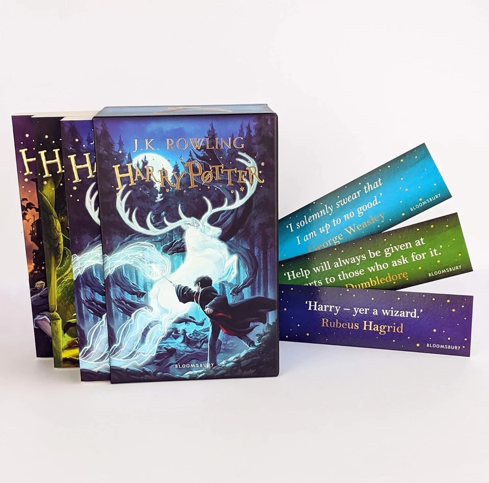 Harry Potter 1-3 Box Set: A Magical Adventure Begins J.K. Rowling Paperback - Image 2 of 4