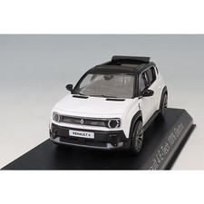 Norev Renault 4 E-Tech Electric 2025 Glacier White Black 1/43