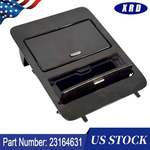 23164631 For 2007-14 Chevy GMC Truck & SUV Console Cup Holder Storage Woodgrain
