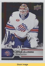 2017-18 Upper Deck AHL Silver Foil Linus Ullmark #13 READ 0er5