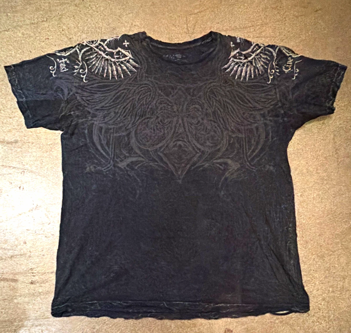 Affliction Black T-Shirts for Men for sale | eBay