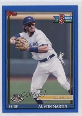 2021 Topps Pro Debut Blue 84/150 Austin Martin #PD-160 1j8n