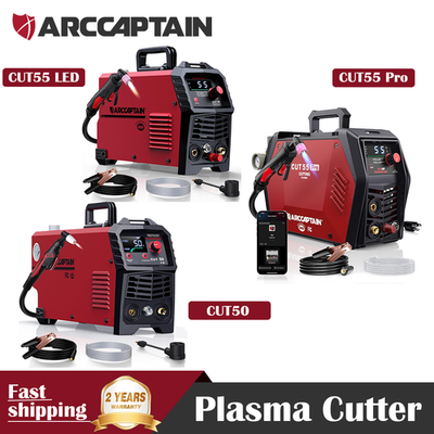 #ad Arccaptain CUT50 CUT55 LED CUT55 Pro Plasma Cutter 110V 220V Dual Voltage $229.99
