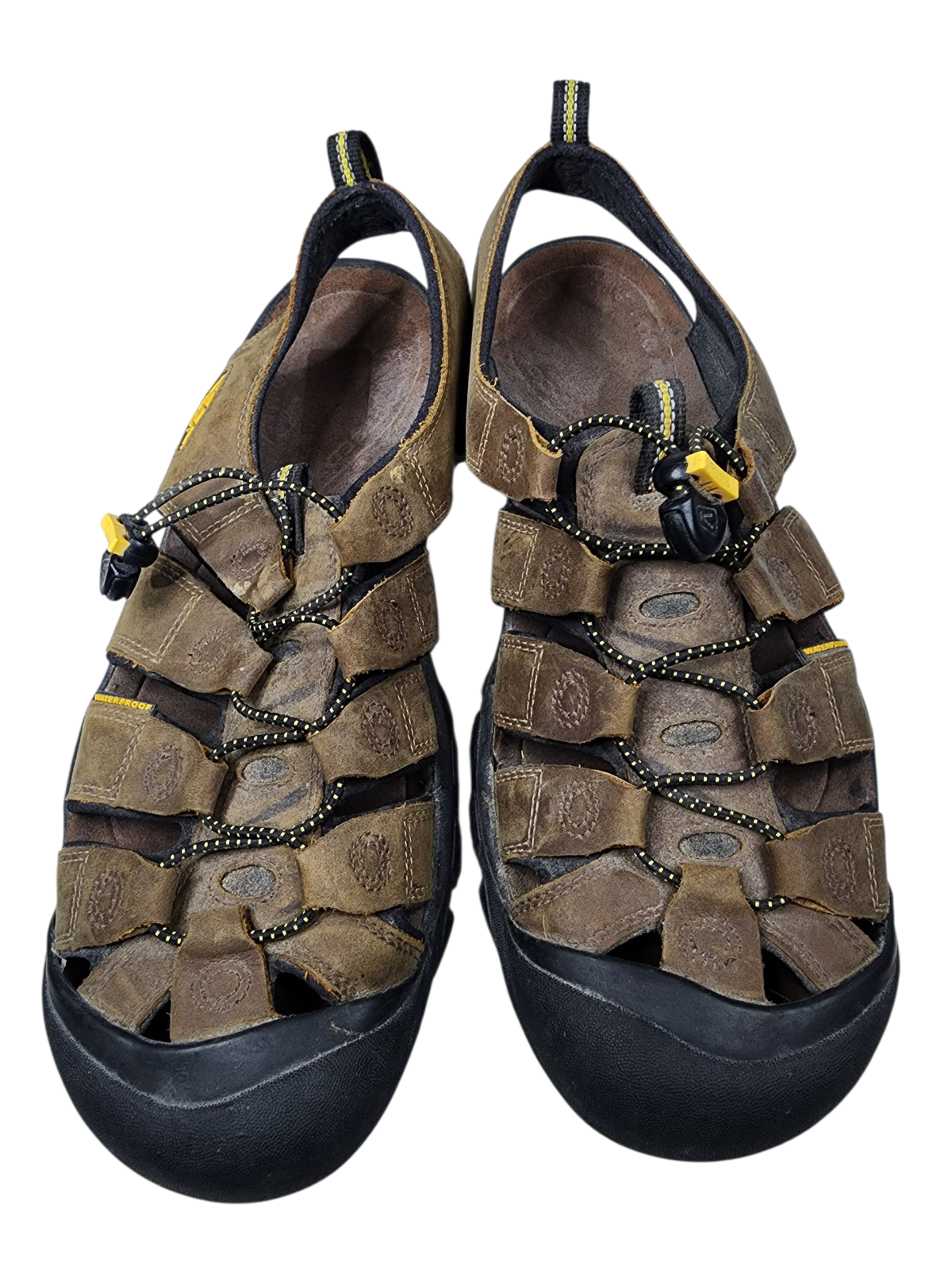 Keen Newport sandali classici uomo 13 impermeabili escursionismo pelle marrone 1001870