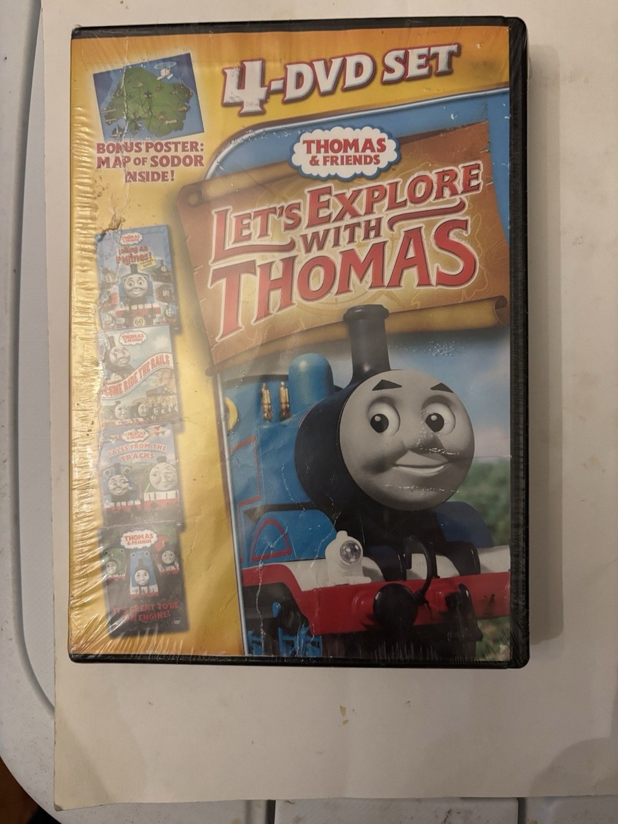 Thomas Friends: Lets Explore with Thomas (DVD, 2012, 4-Disc Set
