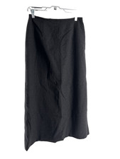 Talbots Vintage 100 Wool Maxi Skirt Charcoal Gray Made in USA Size 8 Career