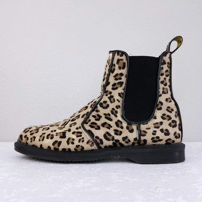 Martens Ankle Boots Women's US Black Brown Tan Leopard