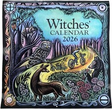 Witches Calendar 2026, Witch Calendar 2026 Monthly Wall Calendar, Magical